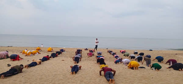 Beach Yoga